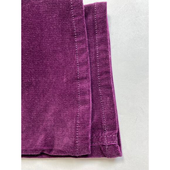 Chicos Merlot Corduroy Straight Leg Pant Sz 8 Chicos 1 Casual Girl Boss Normcore - Picture 10 of 11